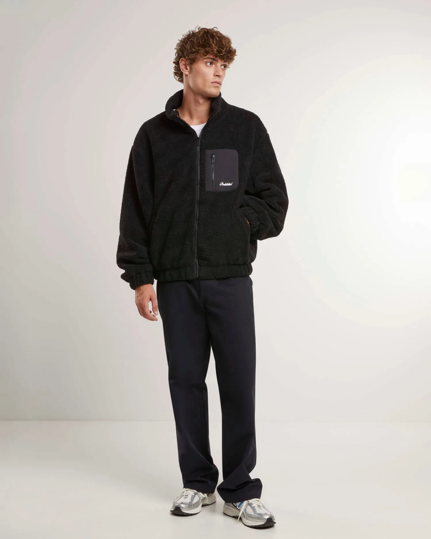 Edmonton Fleece Jacket Black