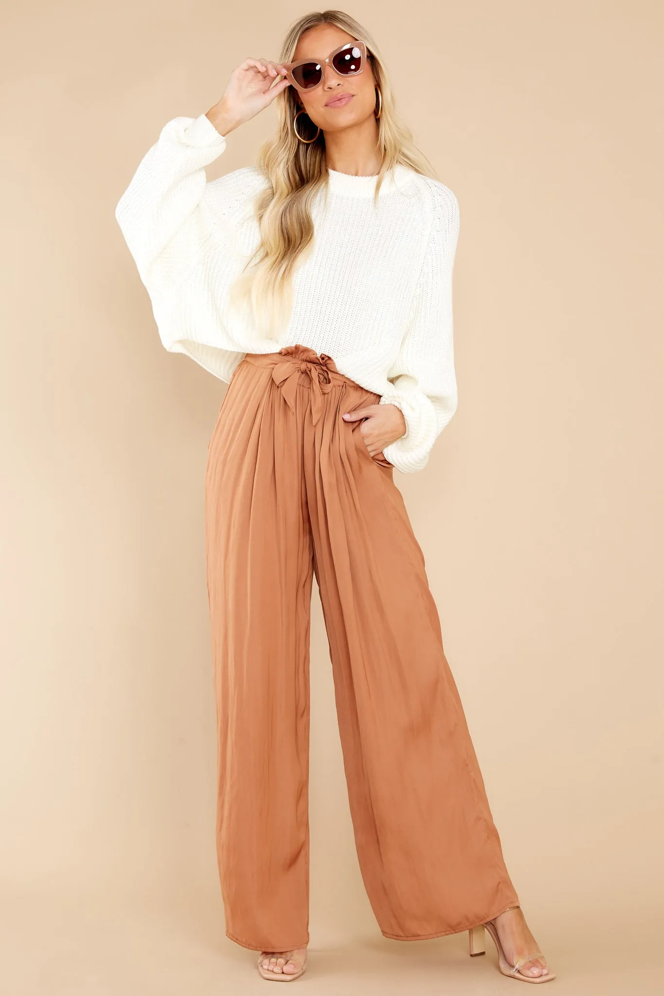 Elevated Style Cinnamon Pants