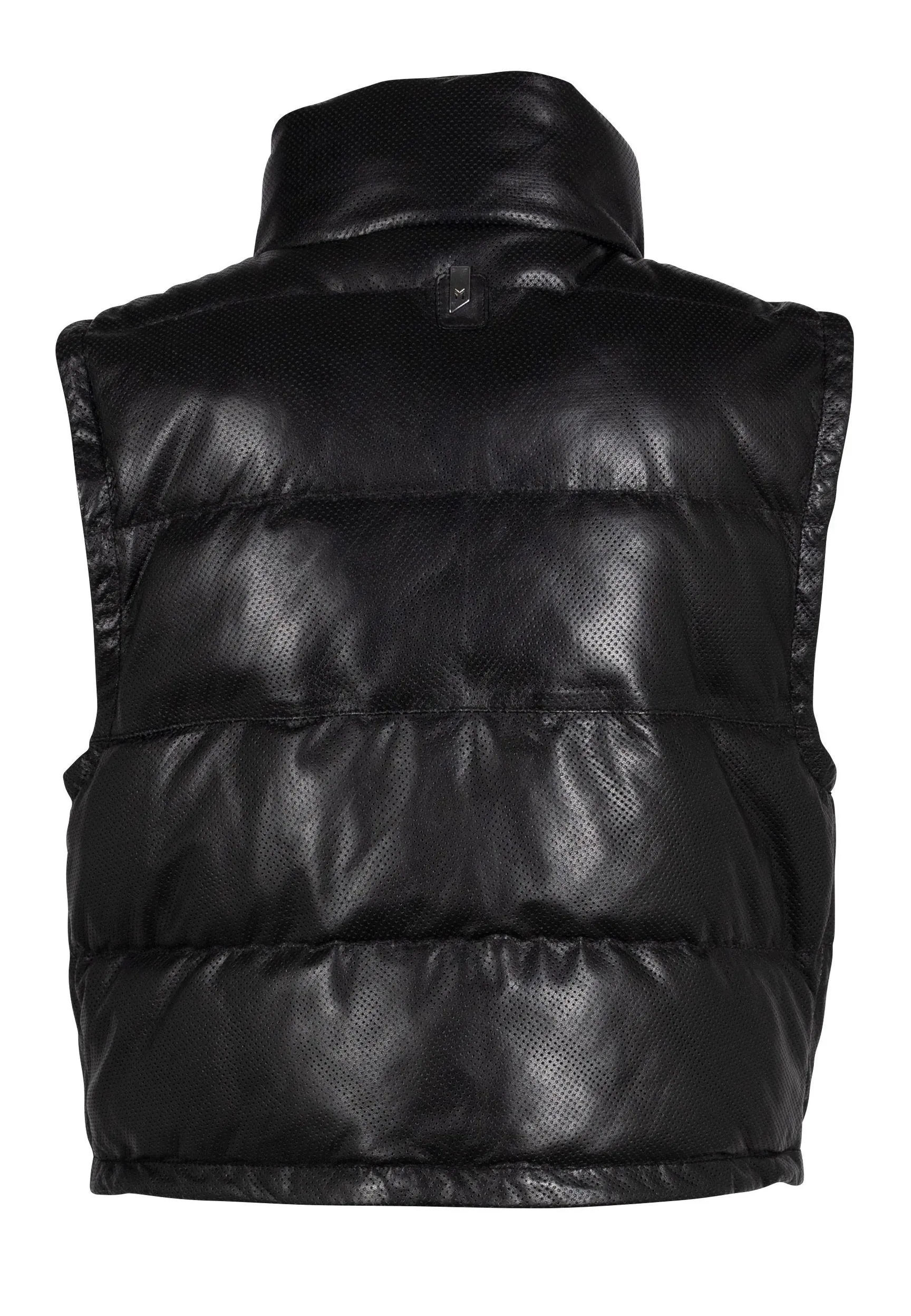 Ellice Perforated Puffer Vest