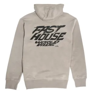 Fasthouse Primer Hooded Pullover Warm Gray  Medium