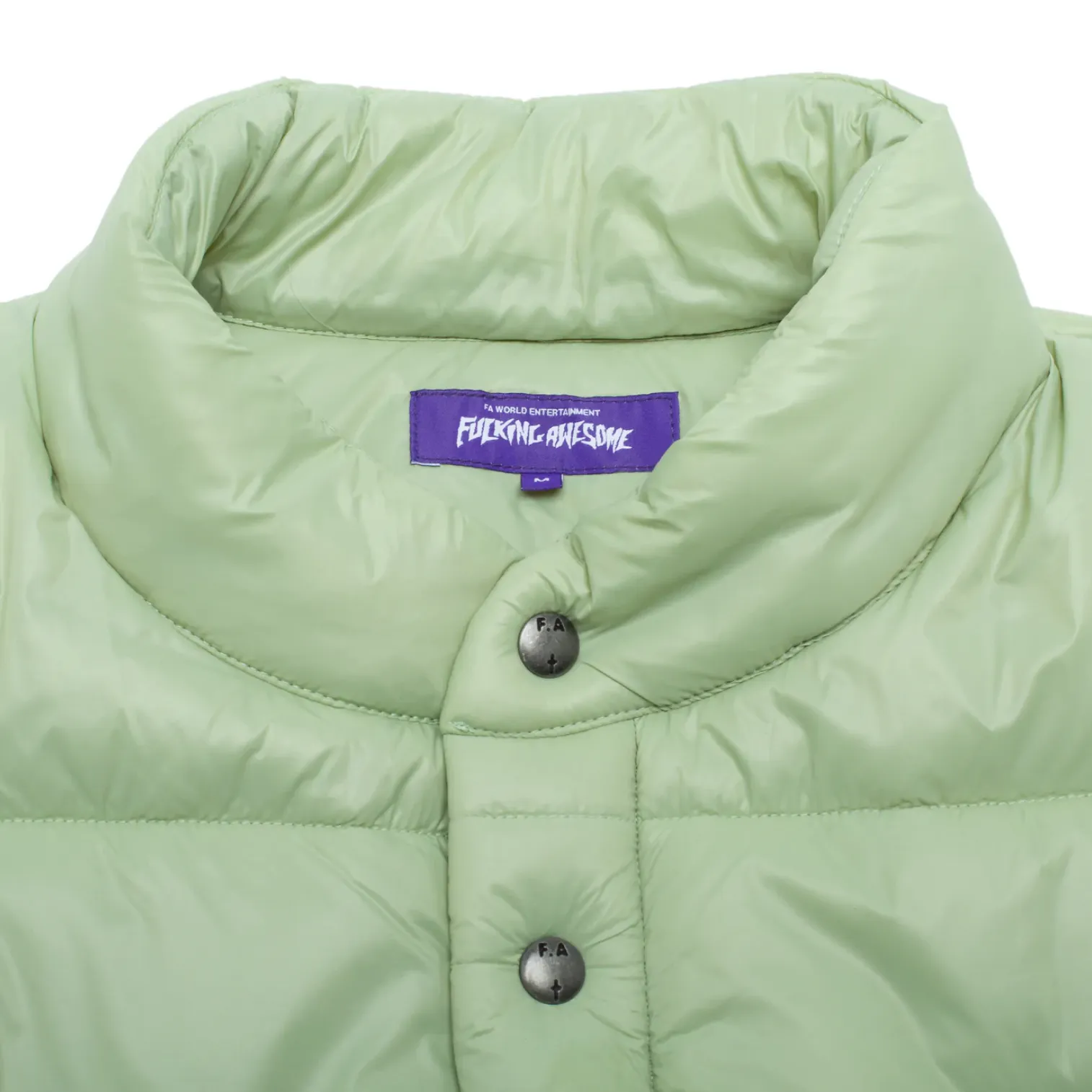 FUCKING AWESOME DILL PUFFER JACKET JADE