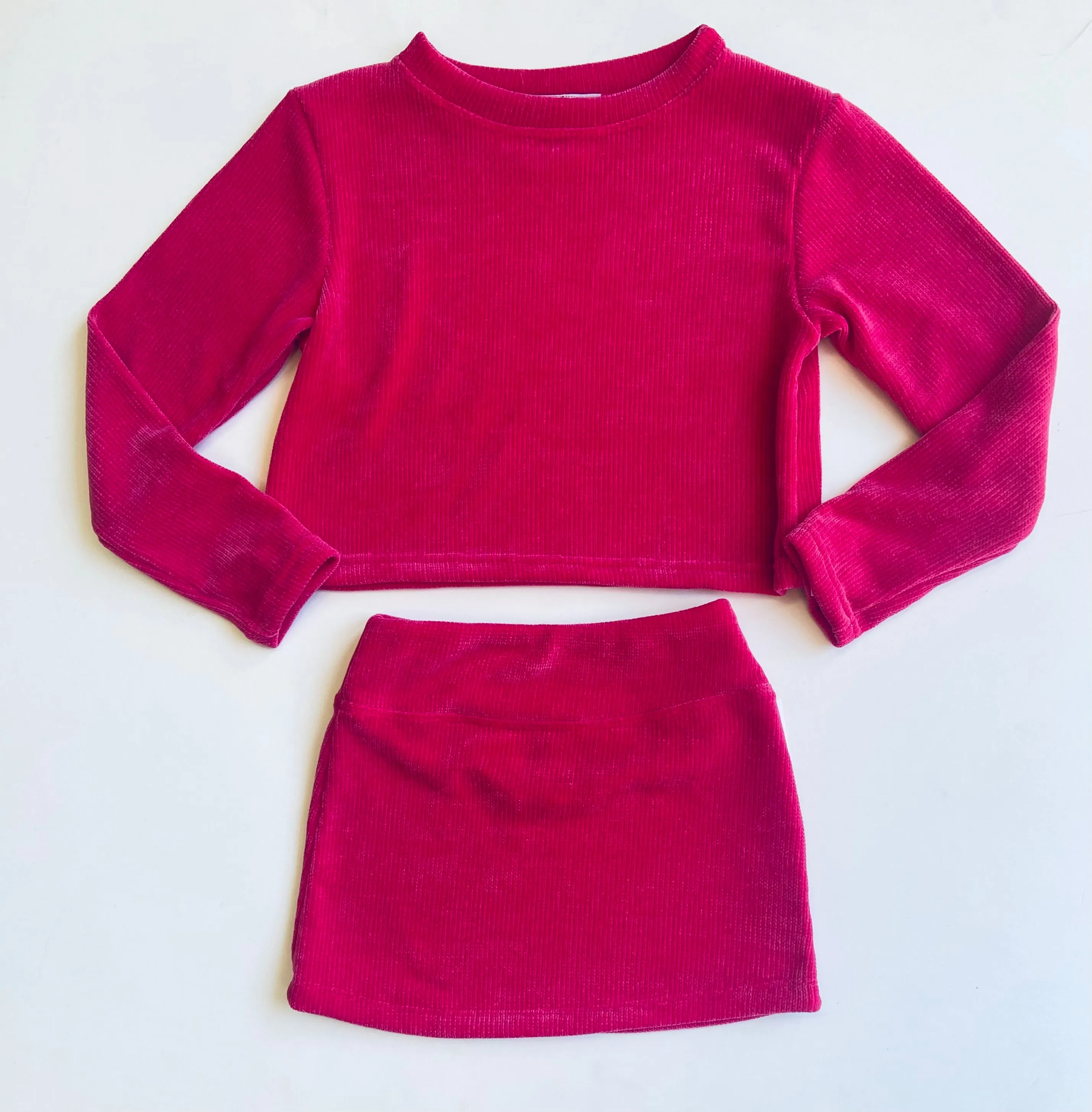 Fuschia Chenille Pullover