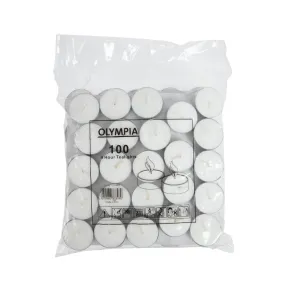 GF448 Olympia 4 Hour Tealights (Pack of 100)