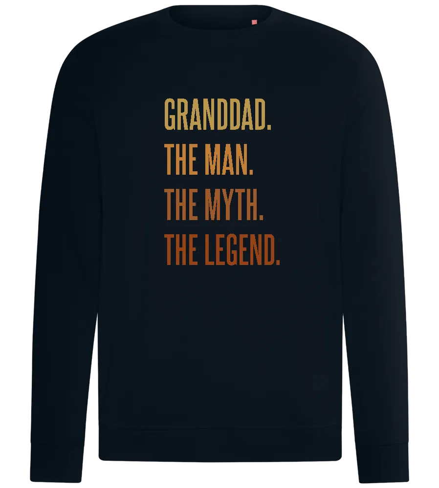 Granddad Man Myth Legend Design - Comfort unisex sweater