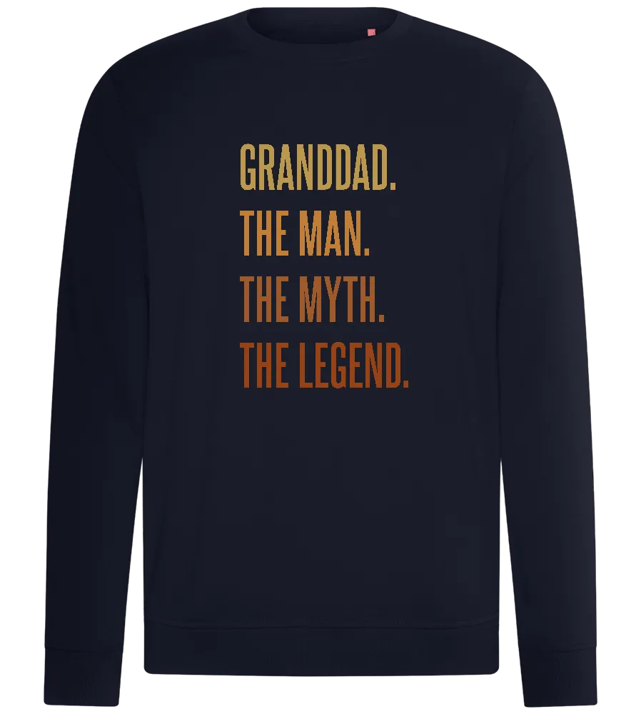 Granddad Man Myth Legend Design - Comfort unisex sweater