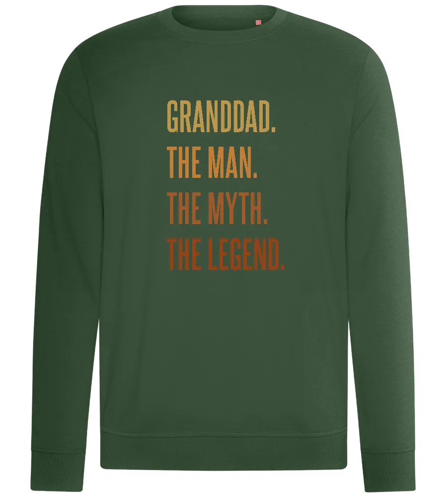 Granddad Man Myth Legend Design - Comfort unisex sweater