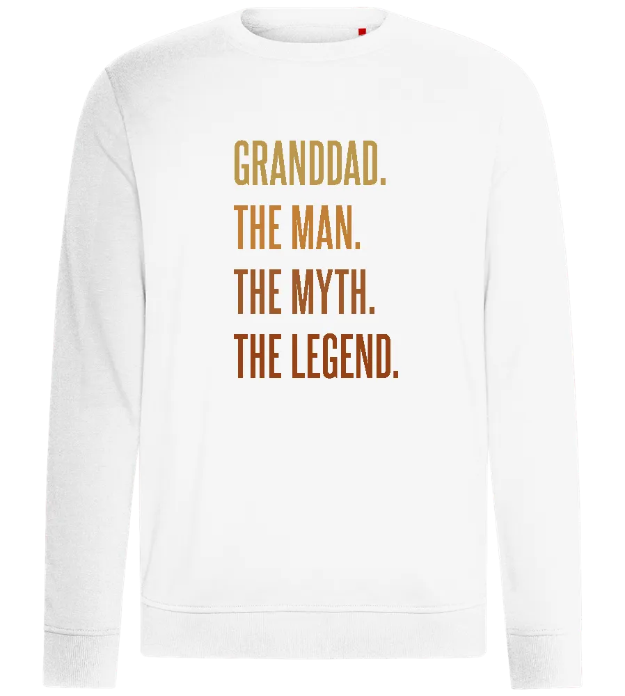 Granddad Man Myth Legend Design - Comfort unisex sweater