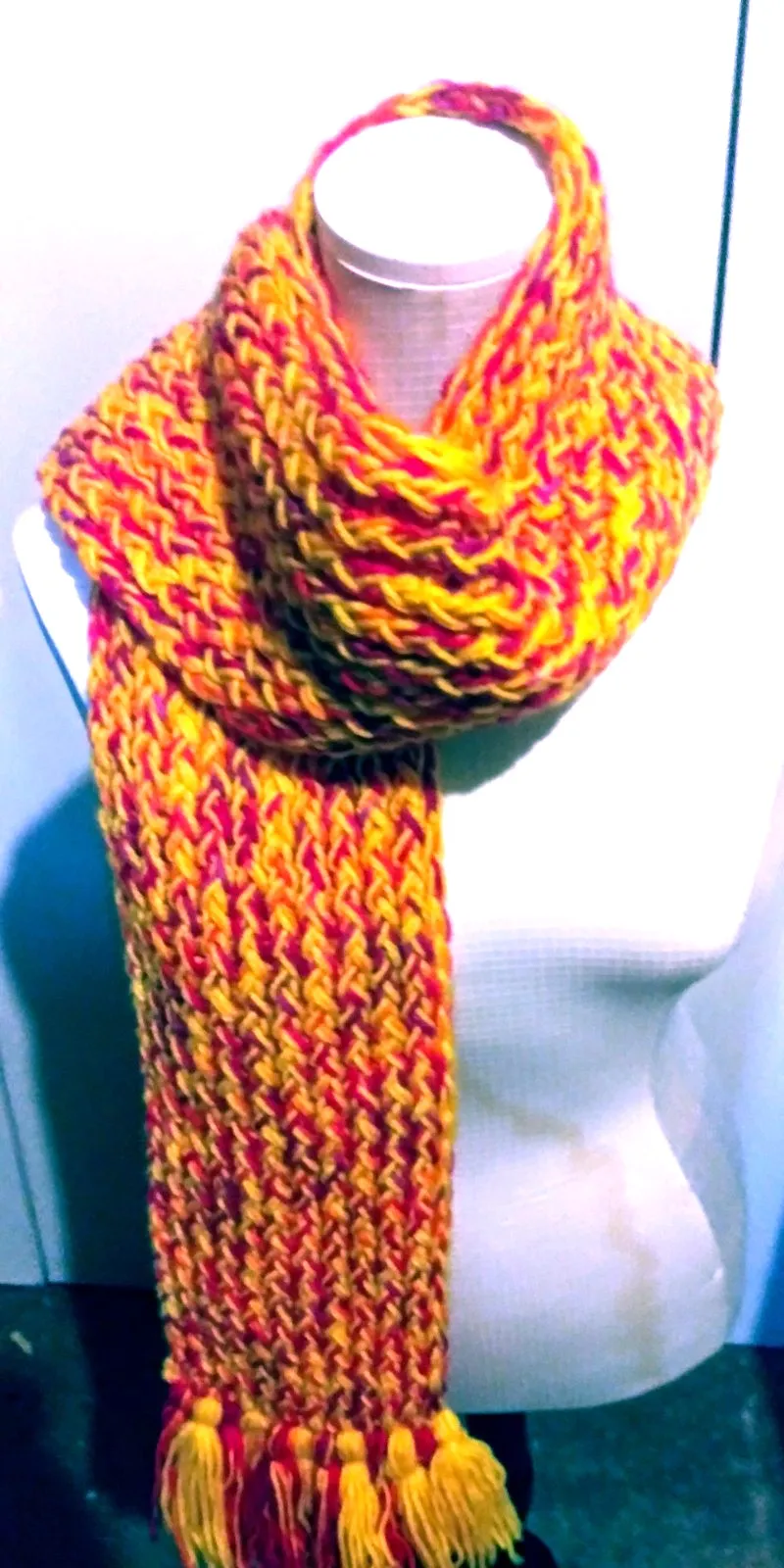 Handmade Beanie n Scarves Sets of Sunrise