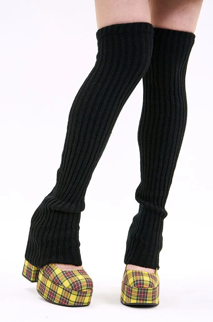 Heavy Rib Leg Warmers