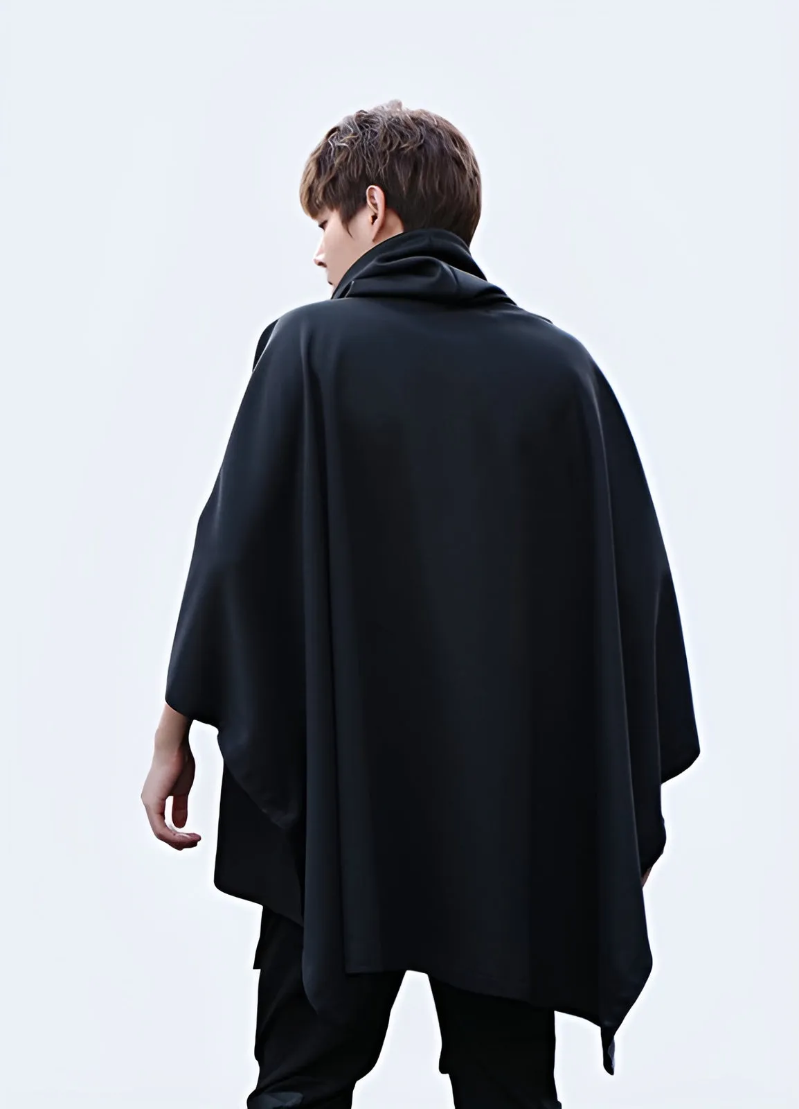 High Collar Poncho