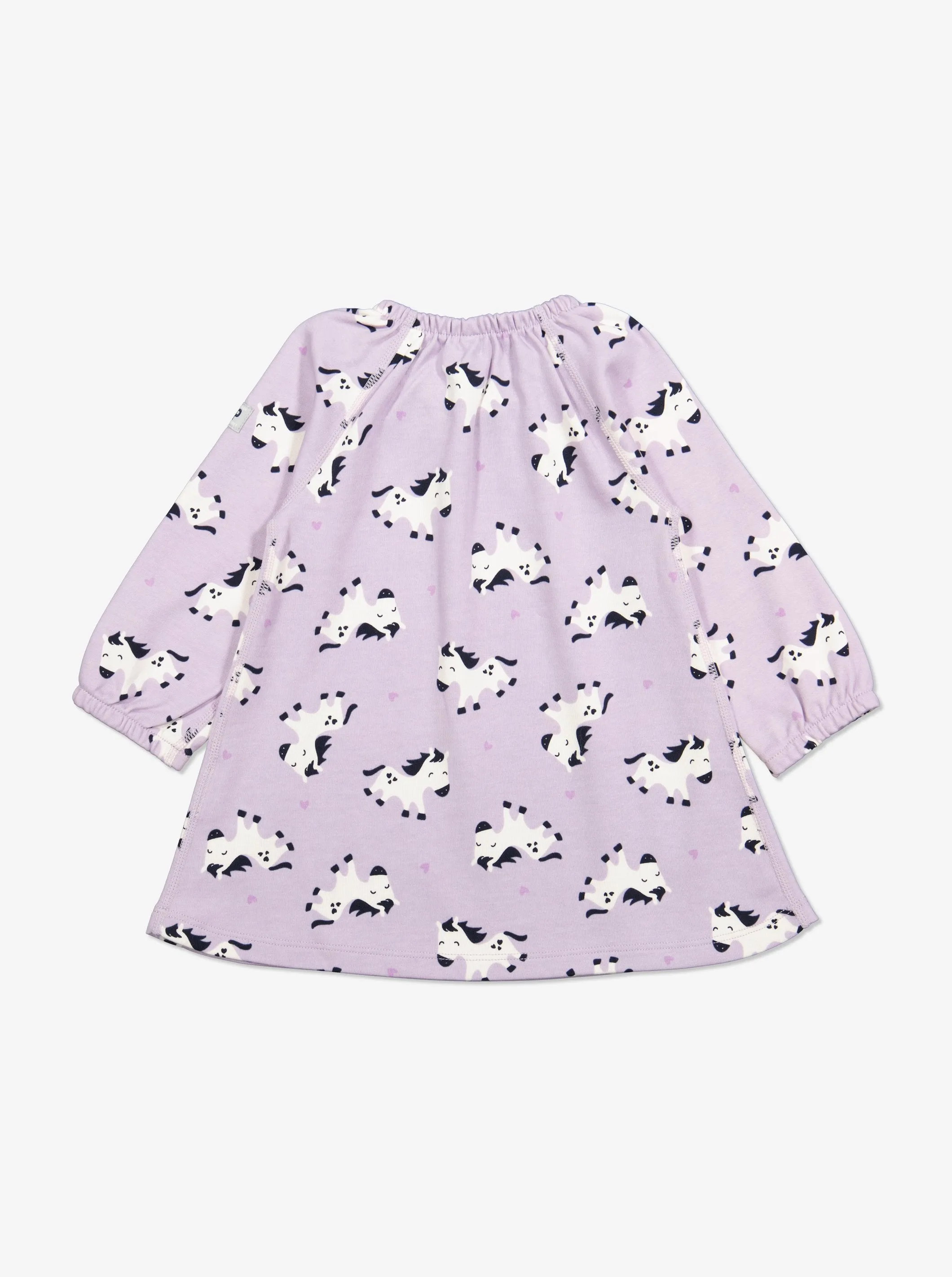 Horse Print Baby Dress