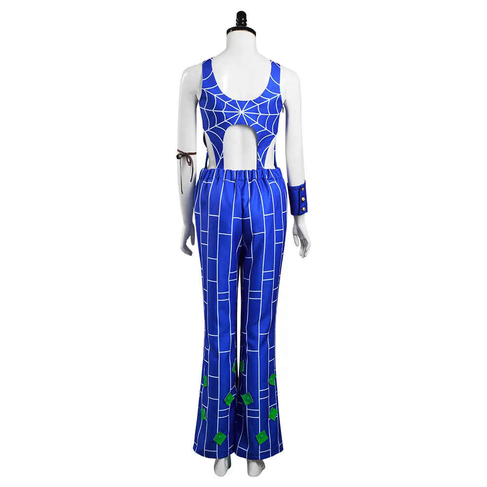 JoJo‘s Bizarre Adventure: Stone Ocean Jolyne Cujoh Pants Vest Outfits Halloween Carnival Suit Cosplay Costume