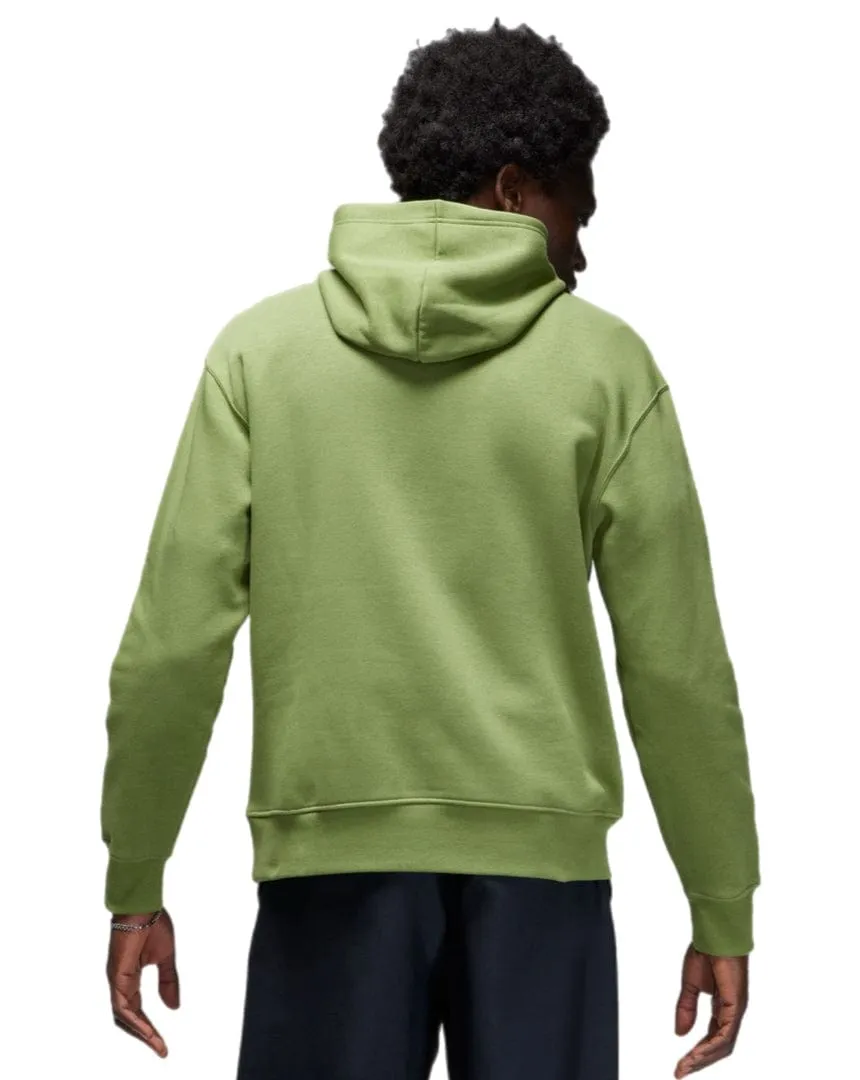 Jordan Essentials Fleece Pull Over - Sky J Light Olive / White