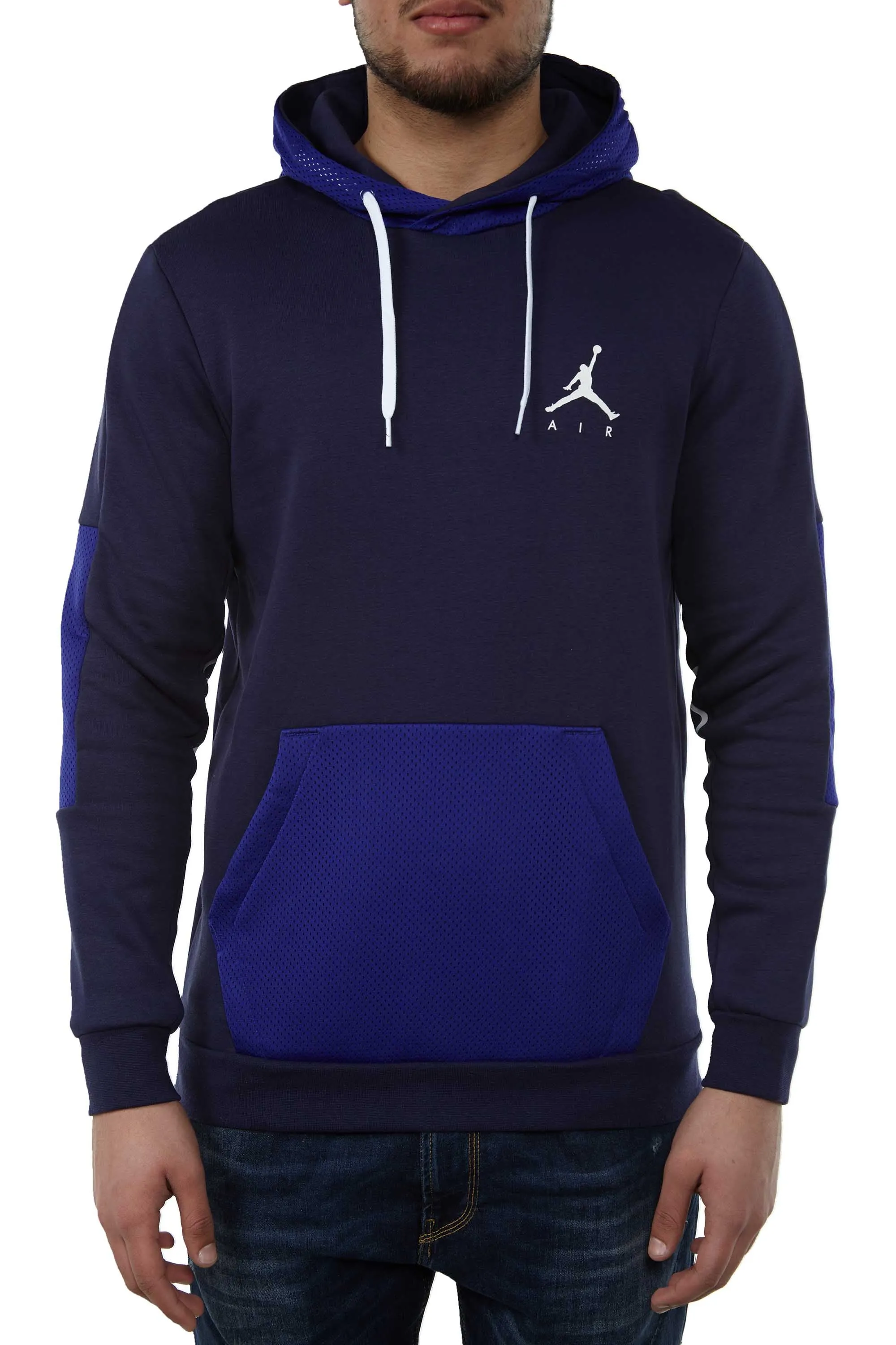 Jordan Hybrid Fleece Pullover Mens Style : 939986-010