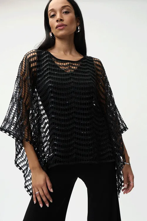 Joseph Ribkoff - 224205 Sequin Poncho