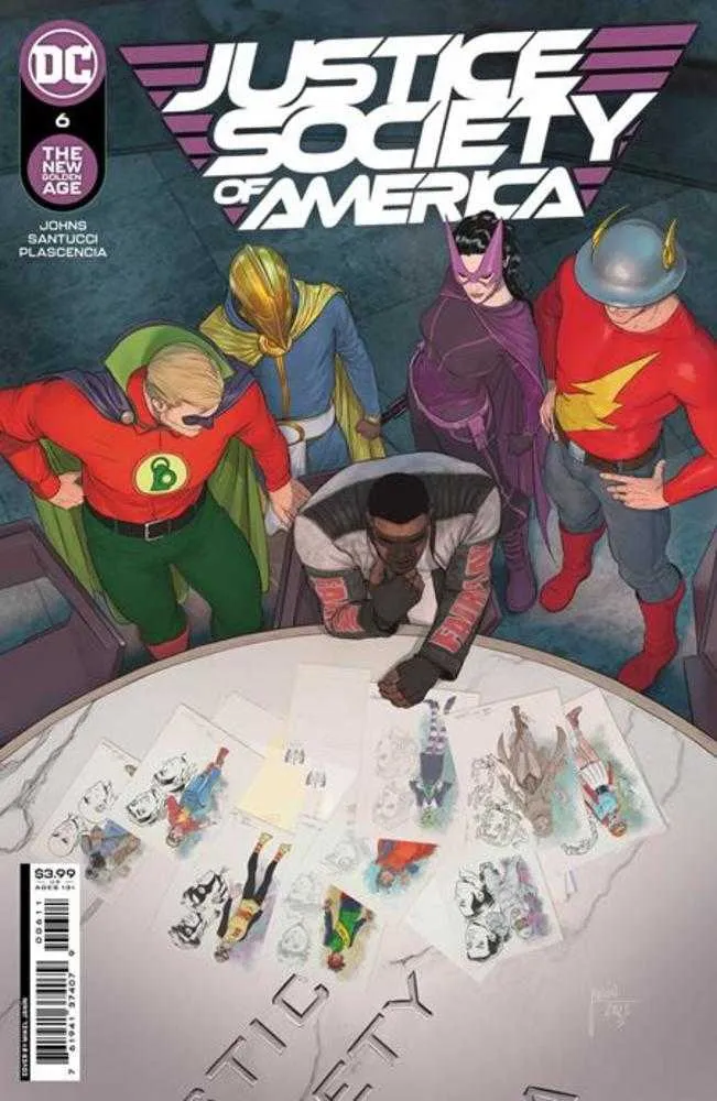 Justice Society Of America #6 (Of 12) Cvr A Mikel Janin