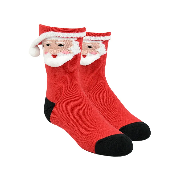 Kid's 3D Santa Socks