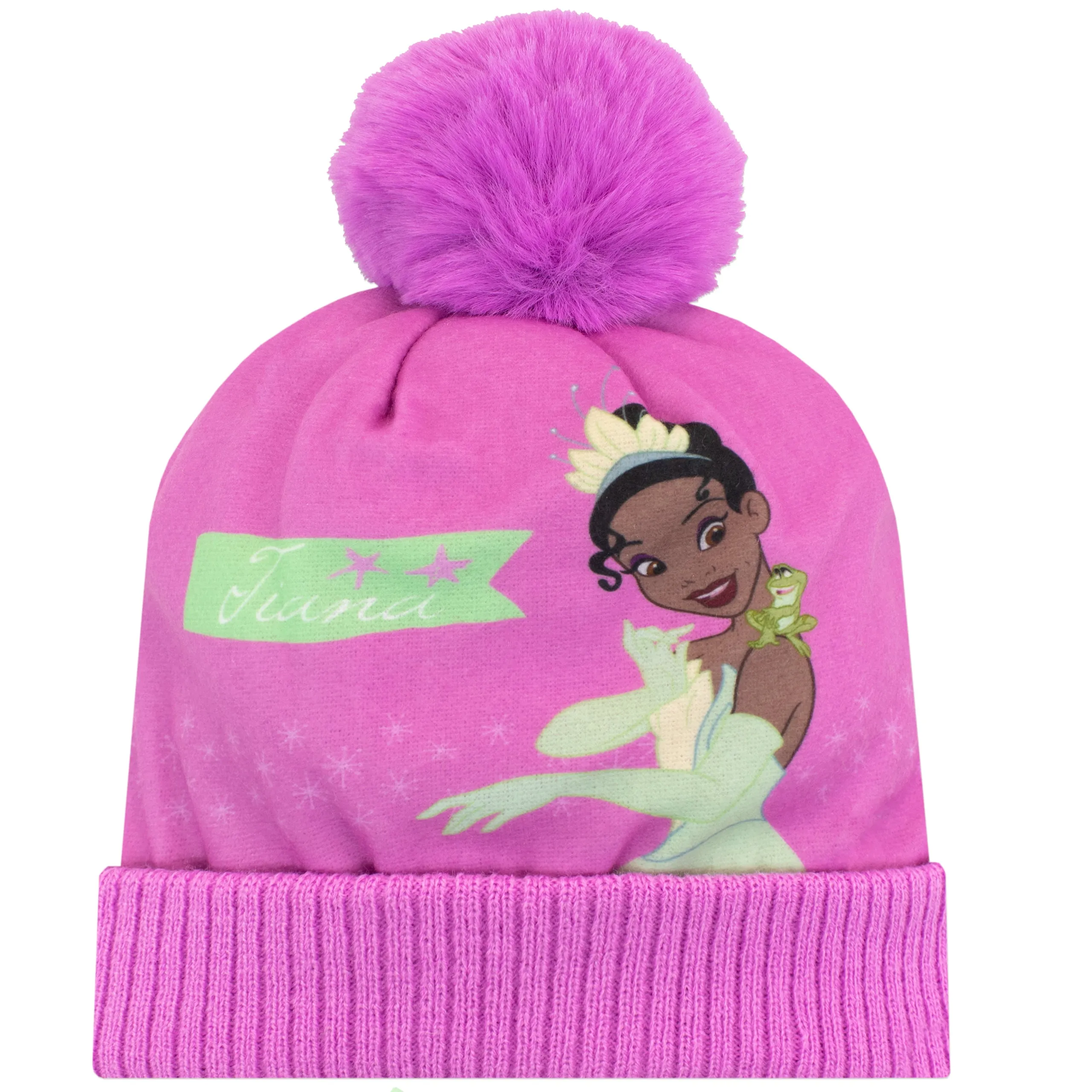 Kids Disney Tiana Winter Hat and Gloves Set