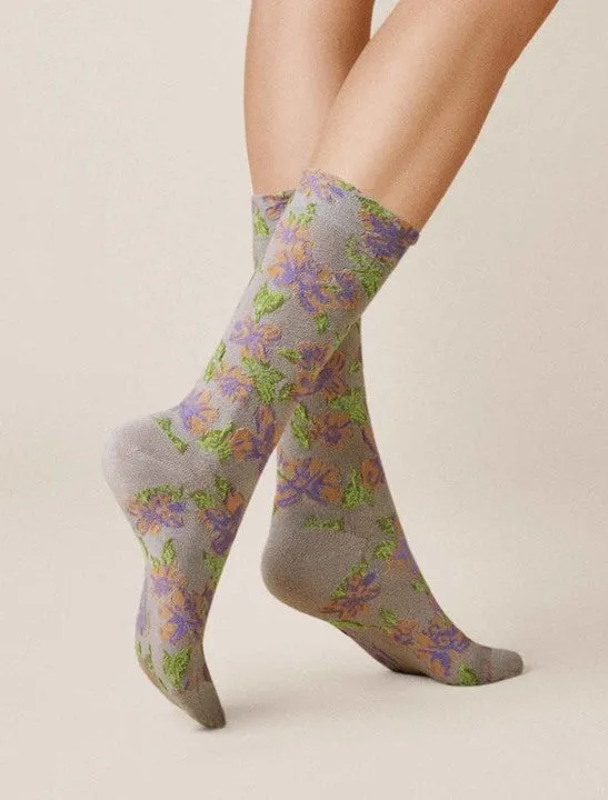 Kunert Clearance Flowery Socks 227810