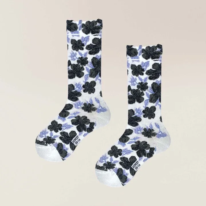 Kunert Clearance Flowery Socks 227810