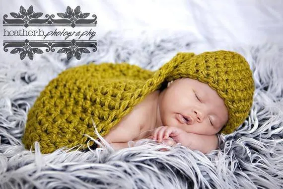 Lemongrass Green Baby Bowl And Hat Set