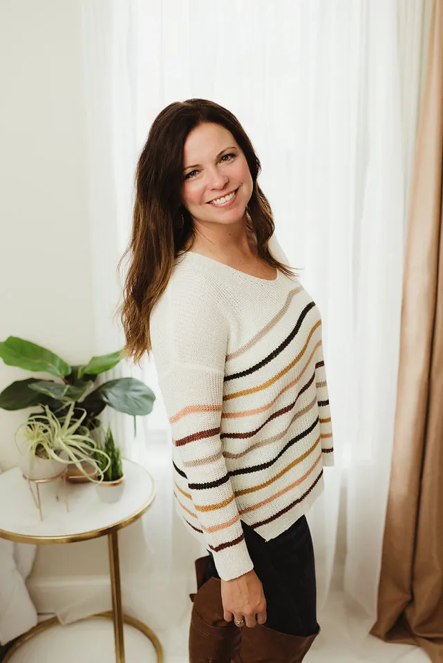 Light Stripe Pullover