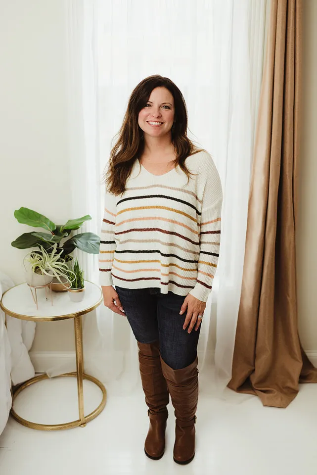 Light Stripe Pullover