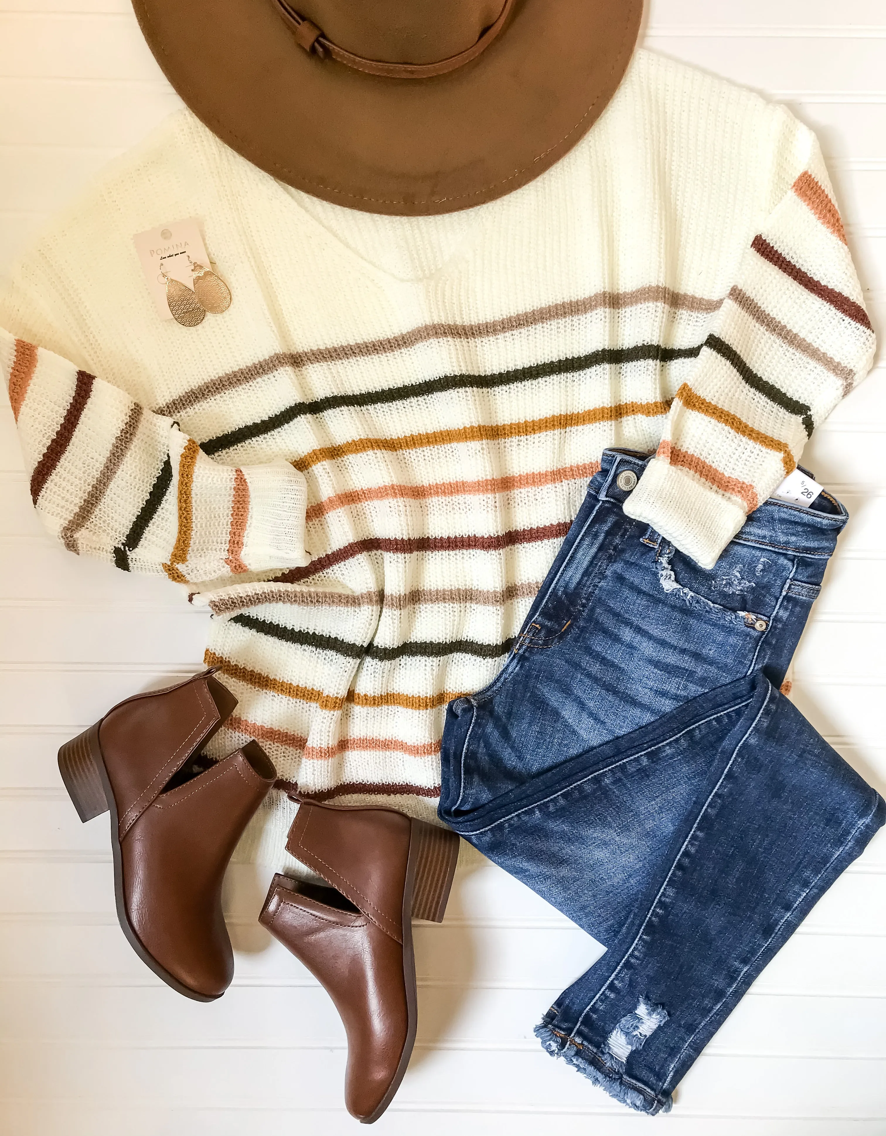 Light Stripe Pullover