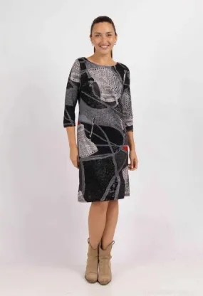 Lulu Grey Mix Dress