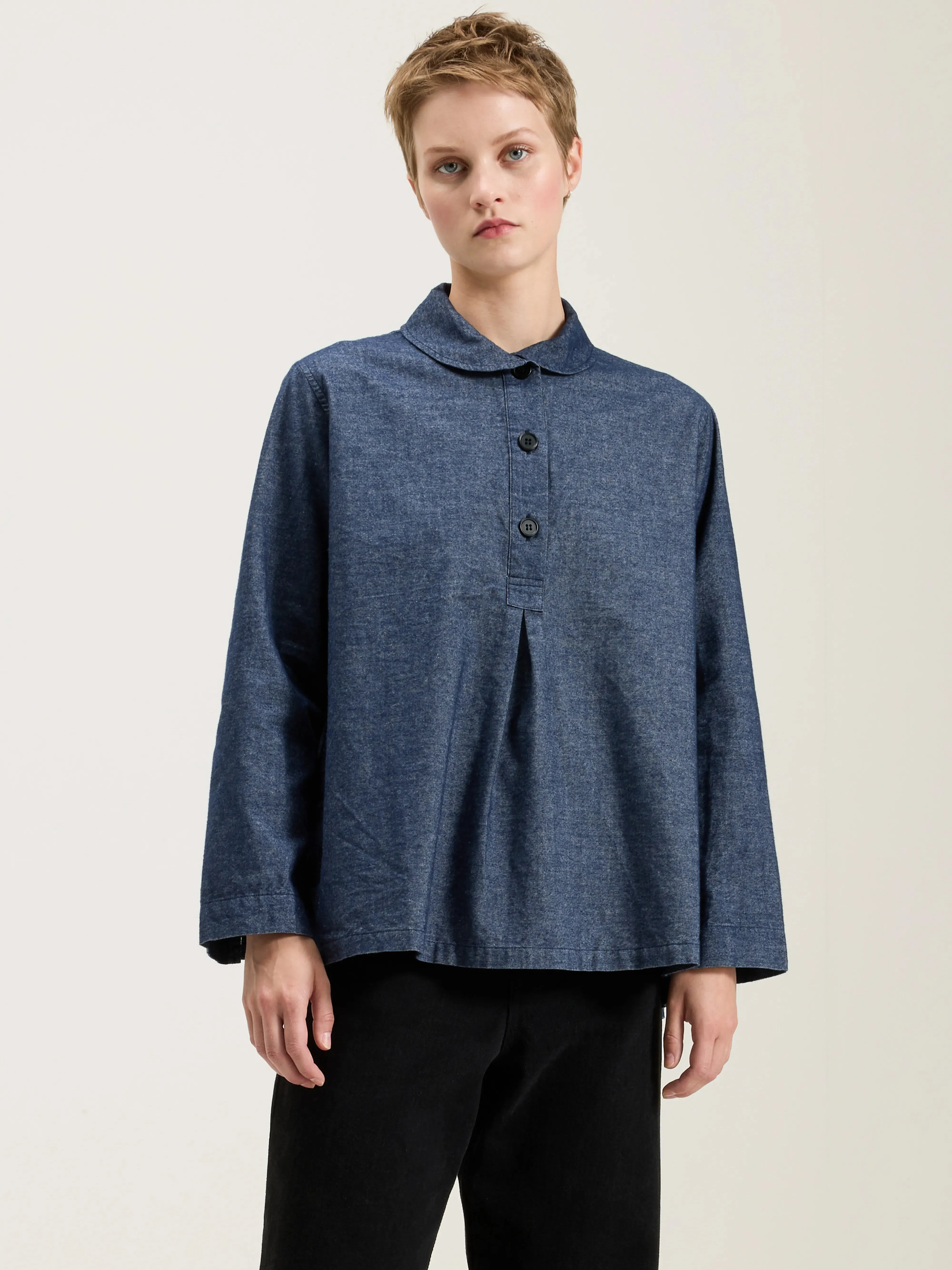 Marine Shirt (242 / W / NAVY)