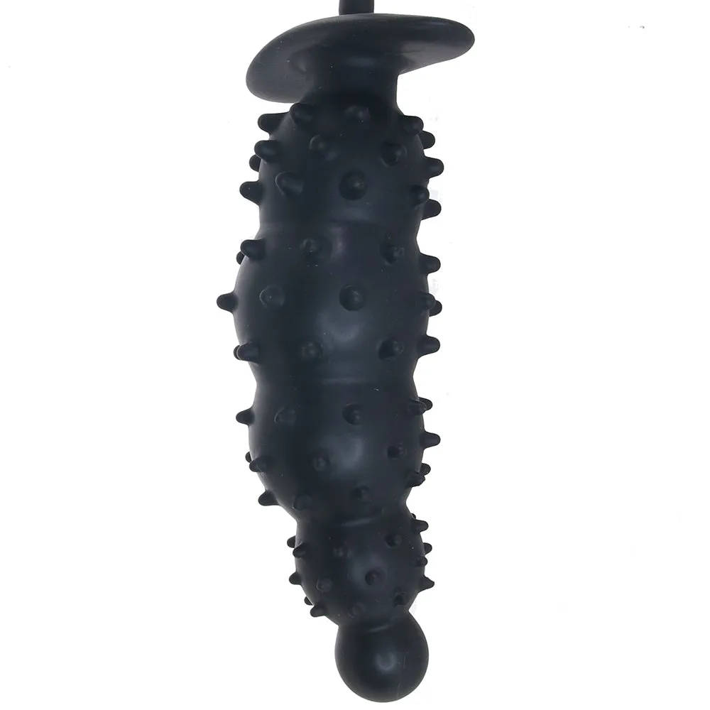 Master Series Ass Puffer Nubbed Inflatable Anal Plug