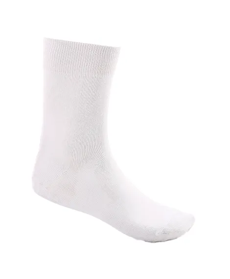 Men's Soft and Cozy Classic Socks - Perfect For Everyday Wear - White