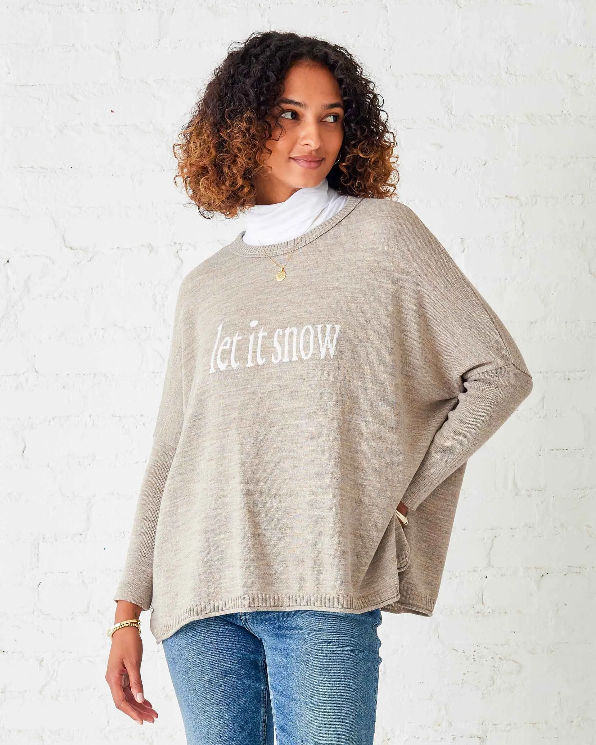 MERSEA - LET IT SNOW CATALINA CREWNECK SWEATER