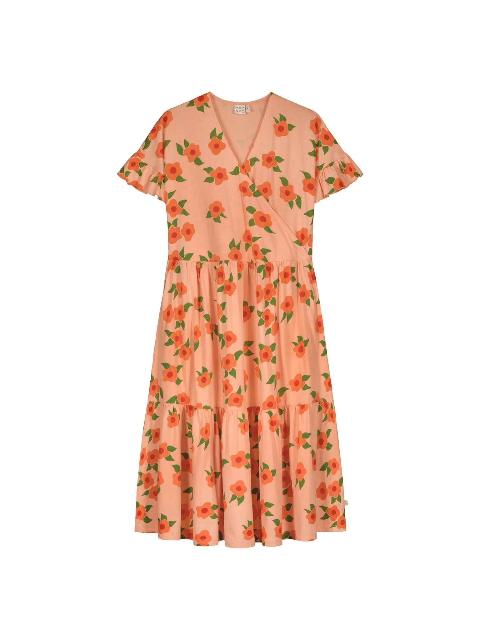 Midsummer Rose Dress Peach