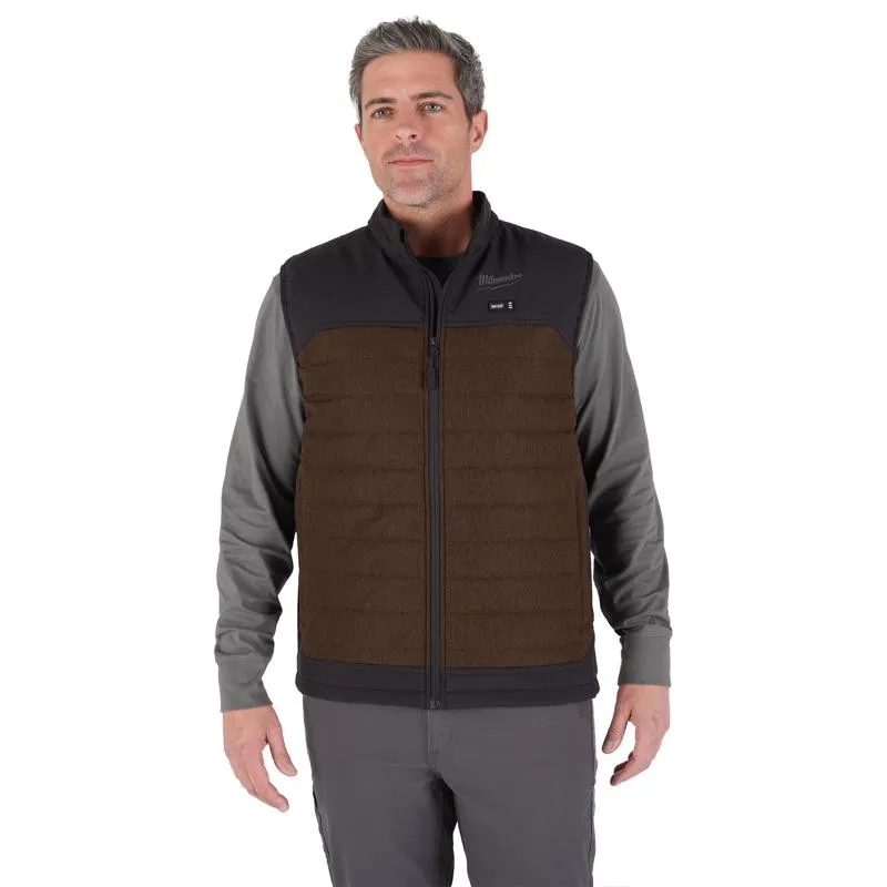 Milwaukee Tool XL Unisex Heated Jacket Kit Brown