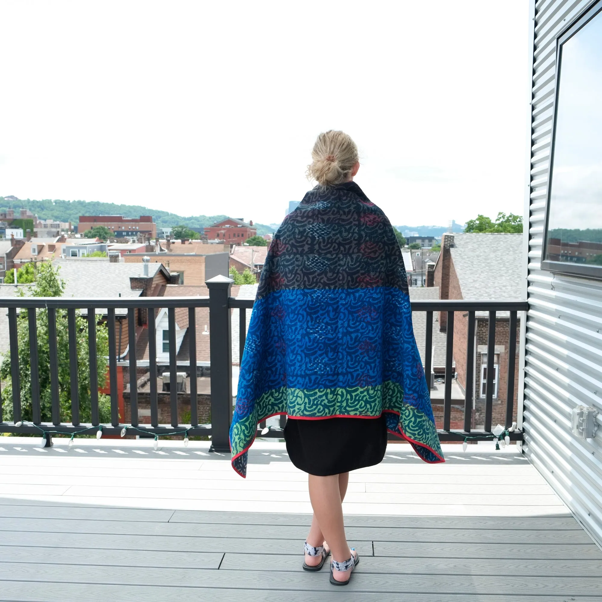 Nellie Poncho/ Blanket 010