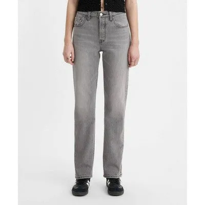 New - Levi's Women's 501 High Rise Straight Leg Tailored Jeans