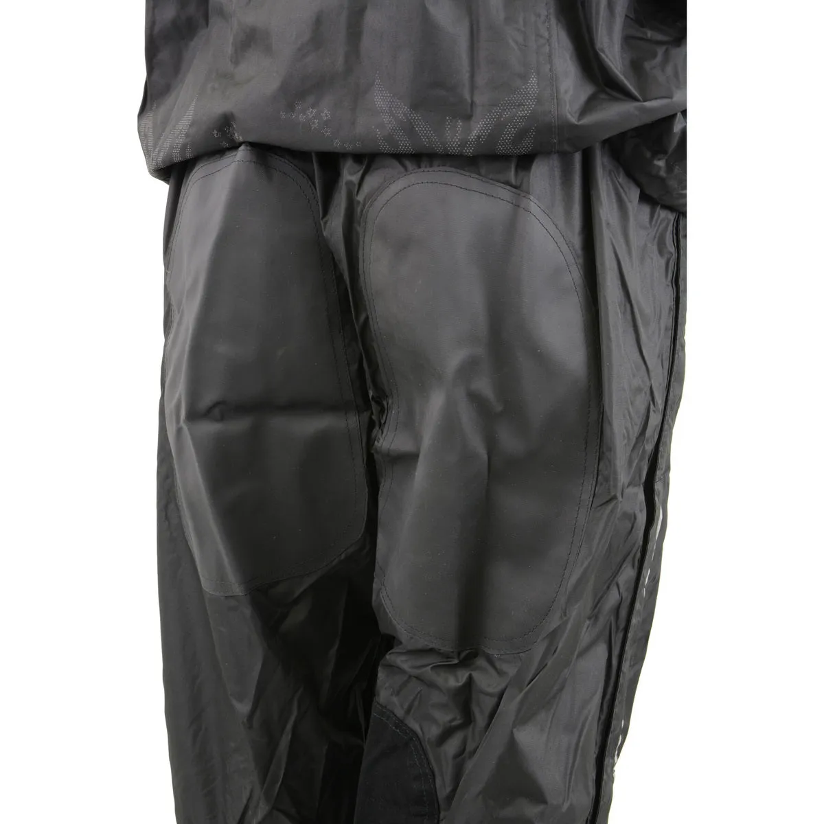 NexGen SH2342 Women's Black Water Resistant Rain Suit with Reflective Butterflies