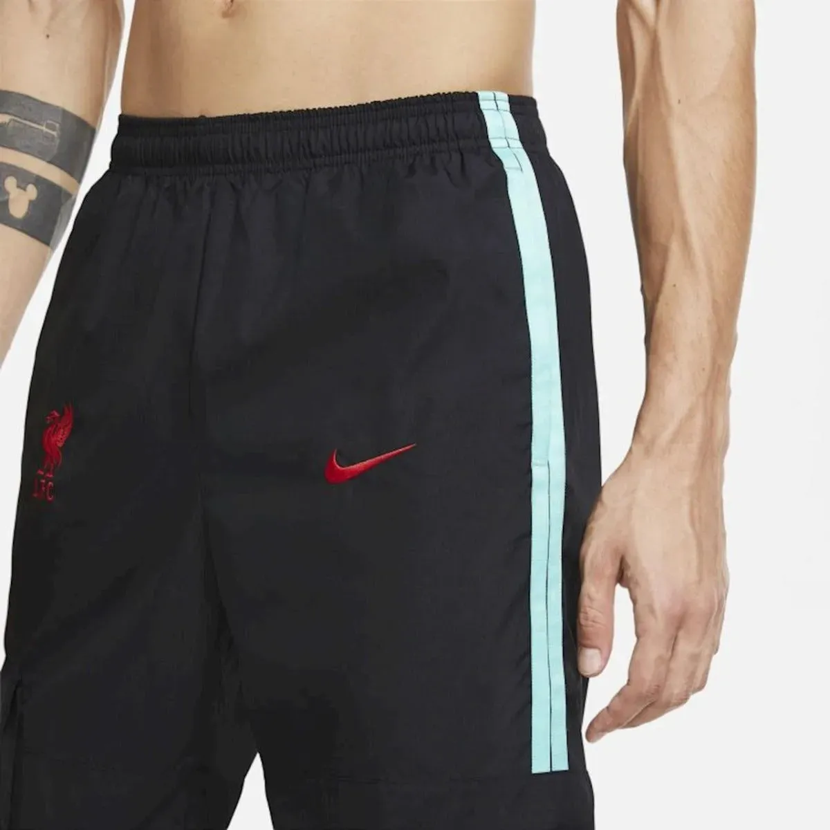 Nike 2020-21 Liverpool Woven Track Pants - Dark Grey-Turquoise