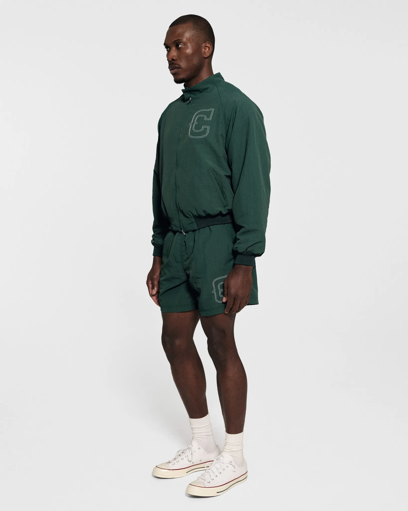 Nylon Championship Jacket (Cactus)