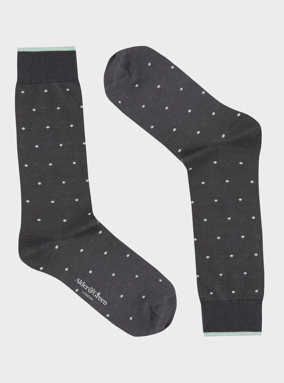 Organic Pin Spot Collection Socks