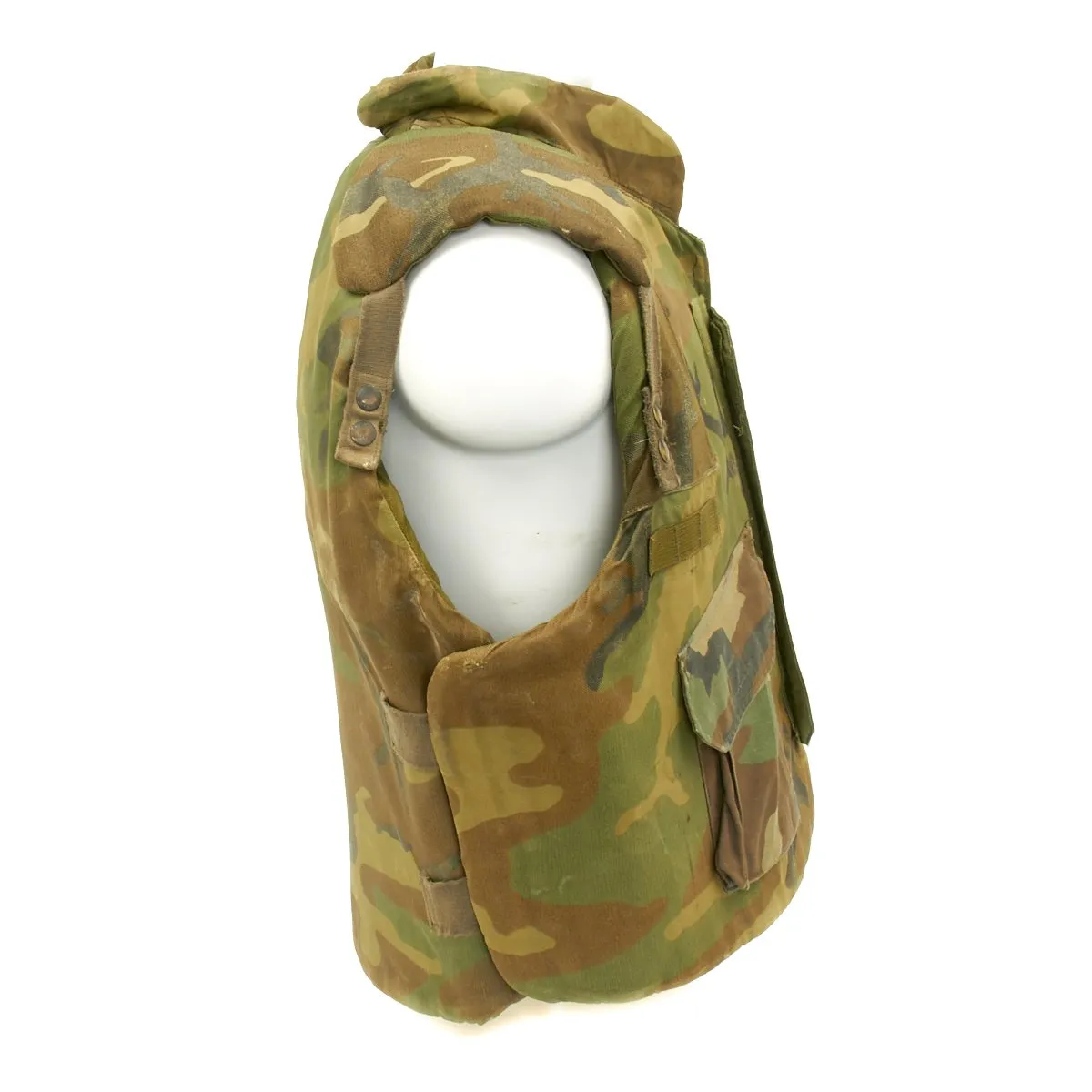 Original USGI Camouflage Body Armor Fragmentation Protective Flak Vest for Ground Troops