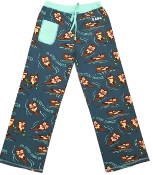 Otterly Exhausted Alaska Ladies PJ Pants