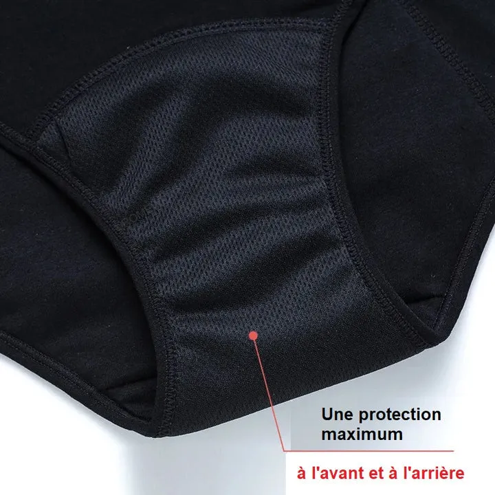 Pack de 5 culottes d’incontinence