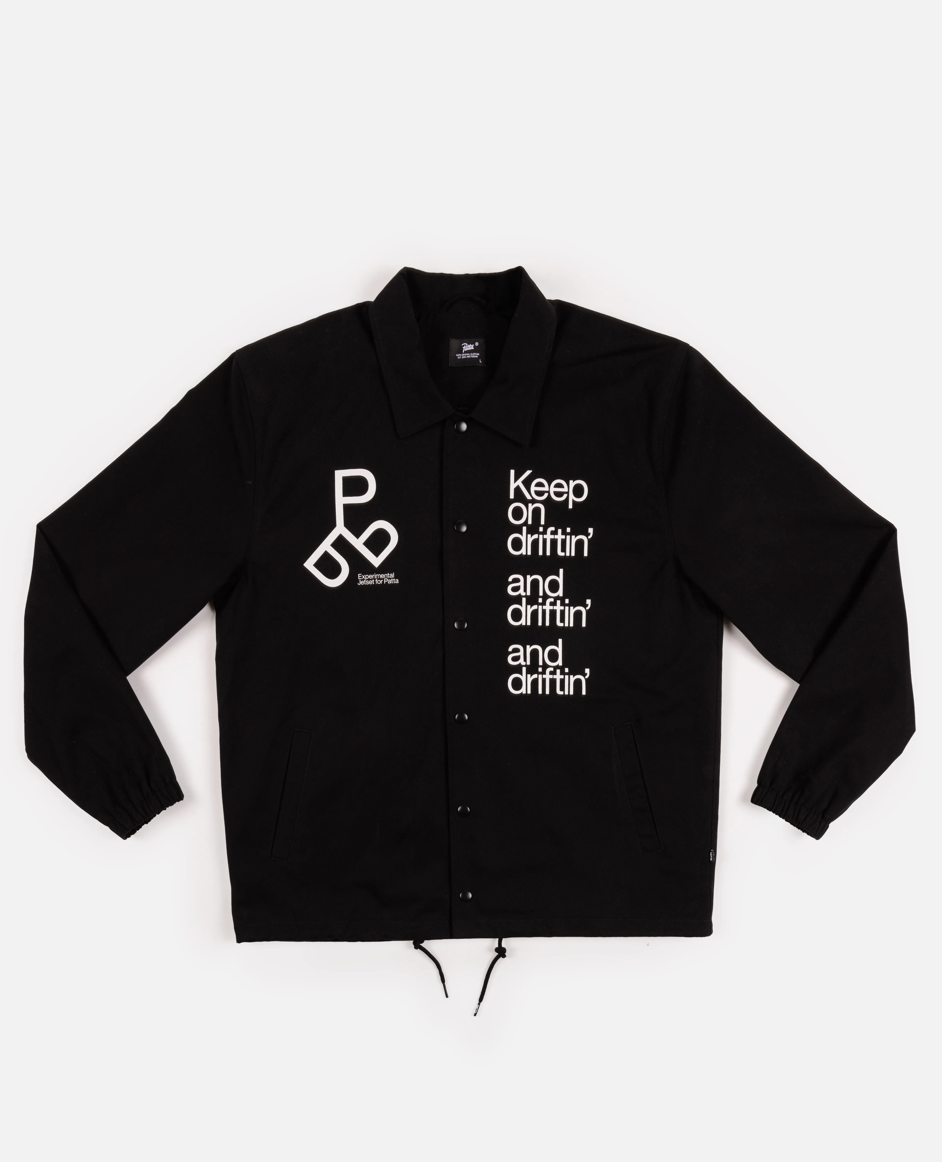 Patta x Experimental Jetset Coach Jacket (Black)