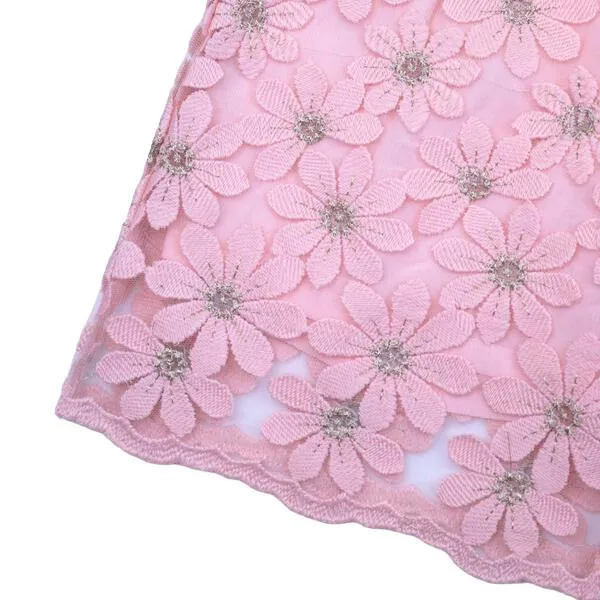 Pink Daisy Floral Culottes