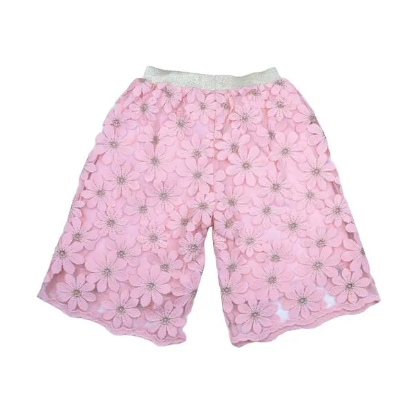 Pink Daisy Floral Culottes