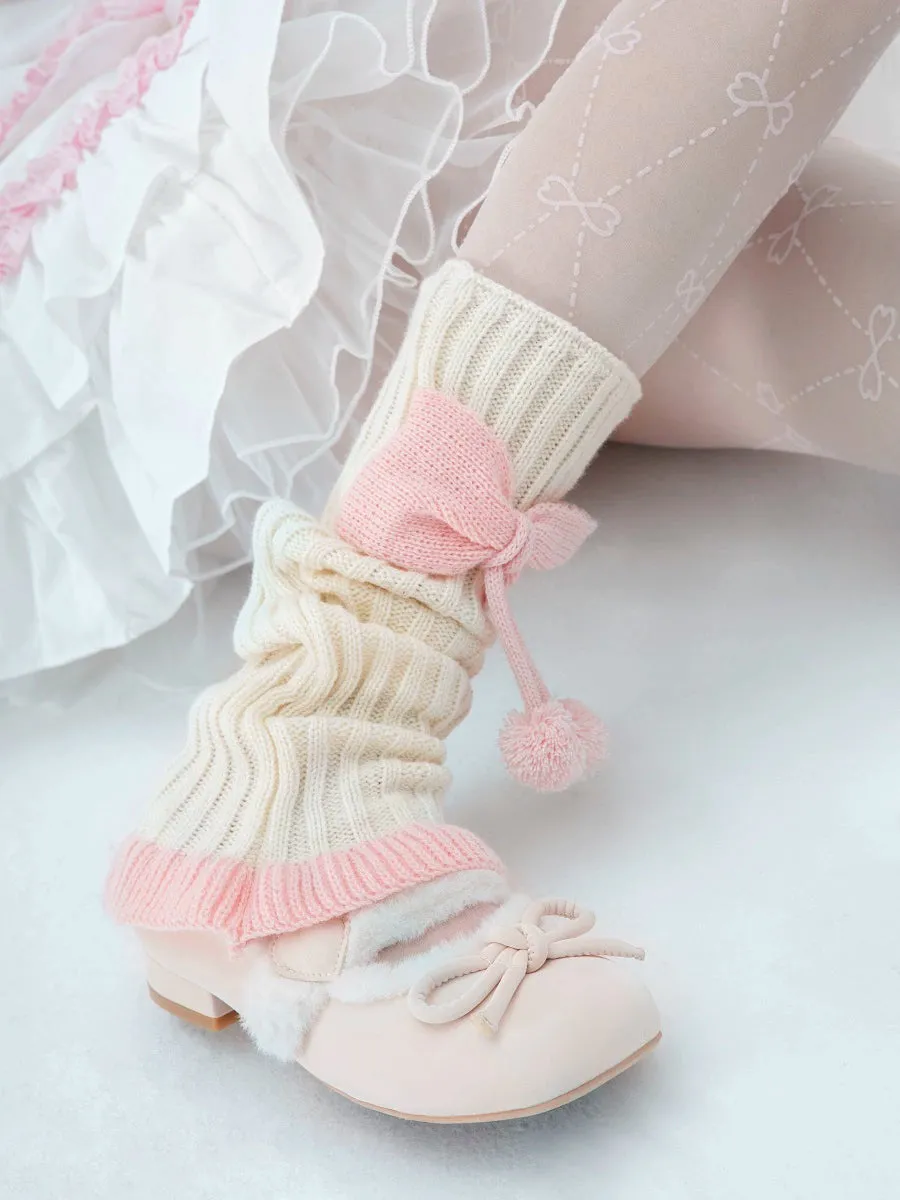 Pink Puff Parade JK Uniform Leg Warmers