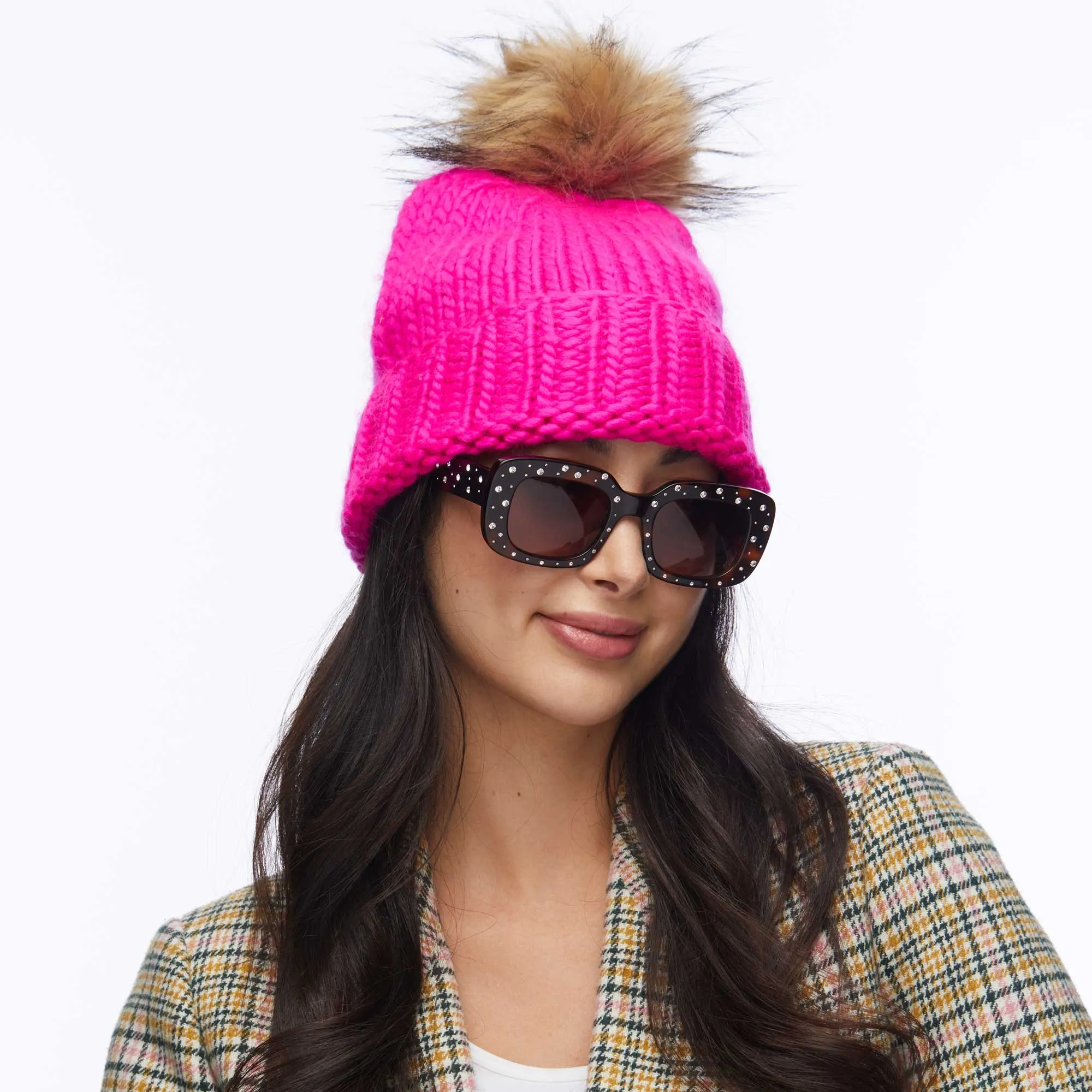 PINK RUTHERFORD BEANIE