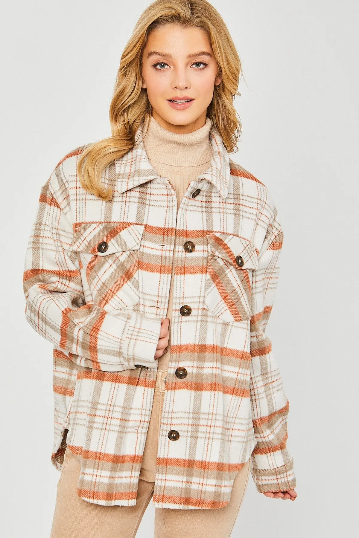 Plaid Flannel Jacket